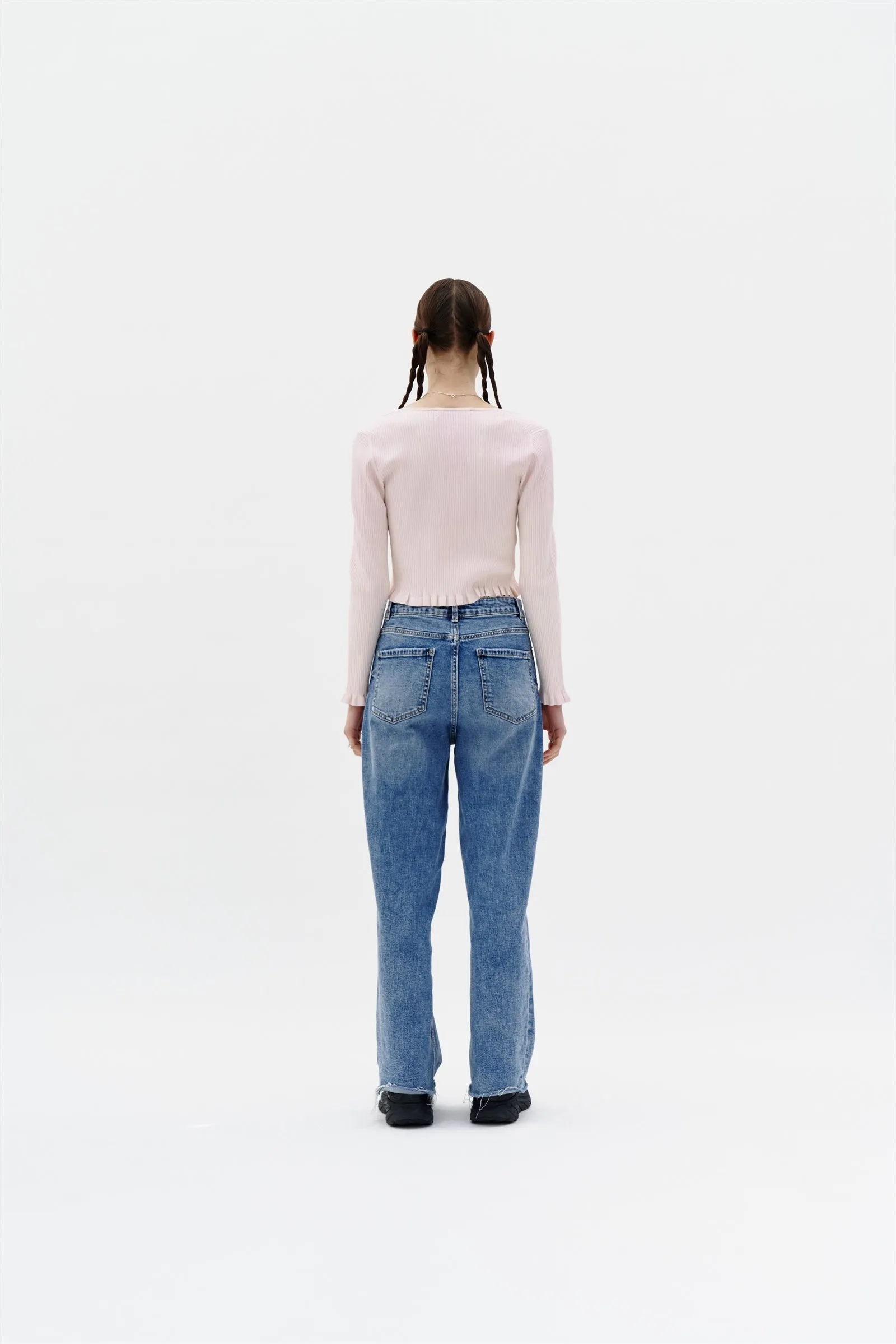 SANDY UV REACTIVE CROPPED CARDIGAN