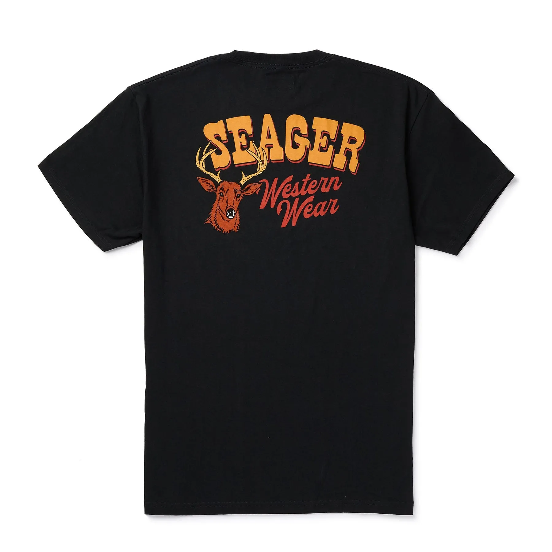 SEAGER Point Tee - BLACK