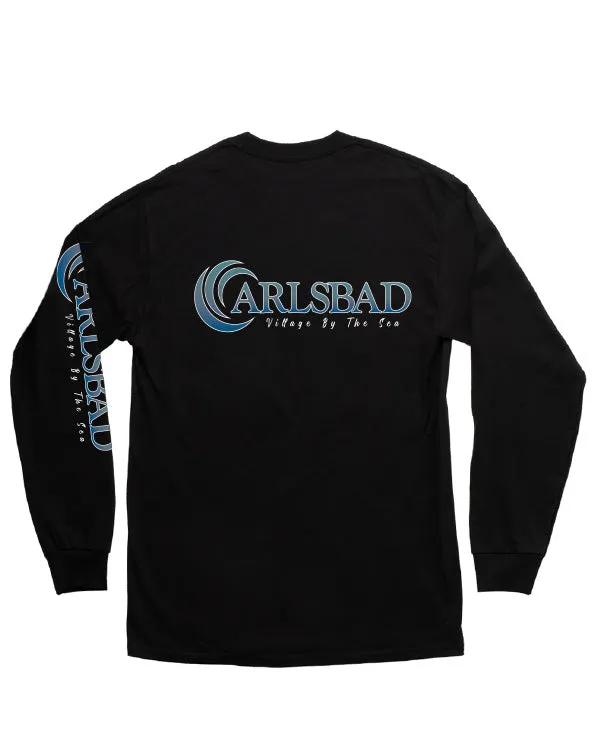 SunDiego Carlsbad Village Long Sleeve Tee - Black