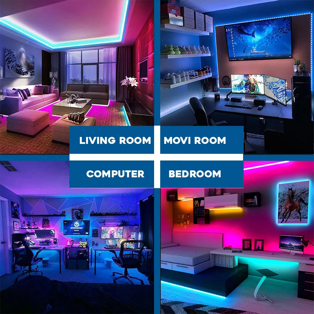 Tape Bluetooth USB LED Strip Light SMD RGB Lights