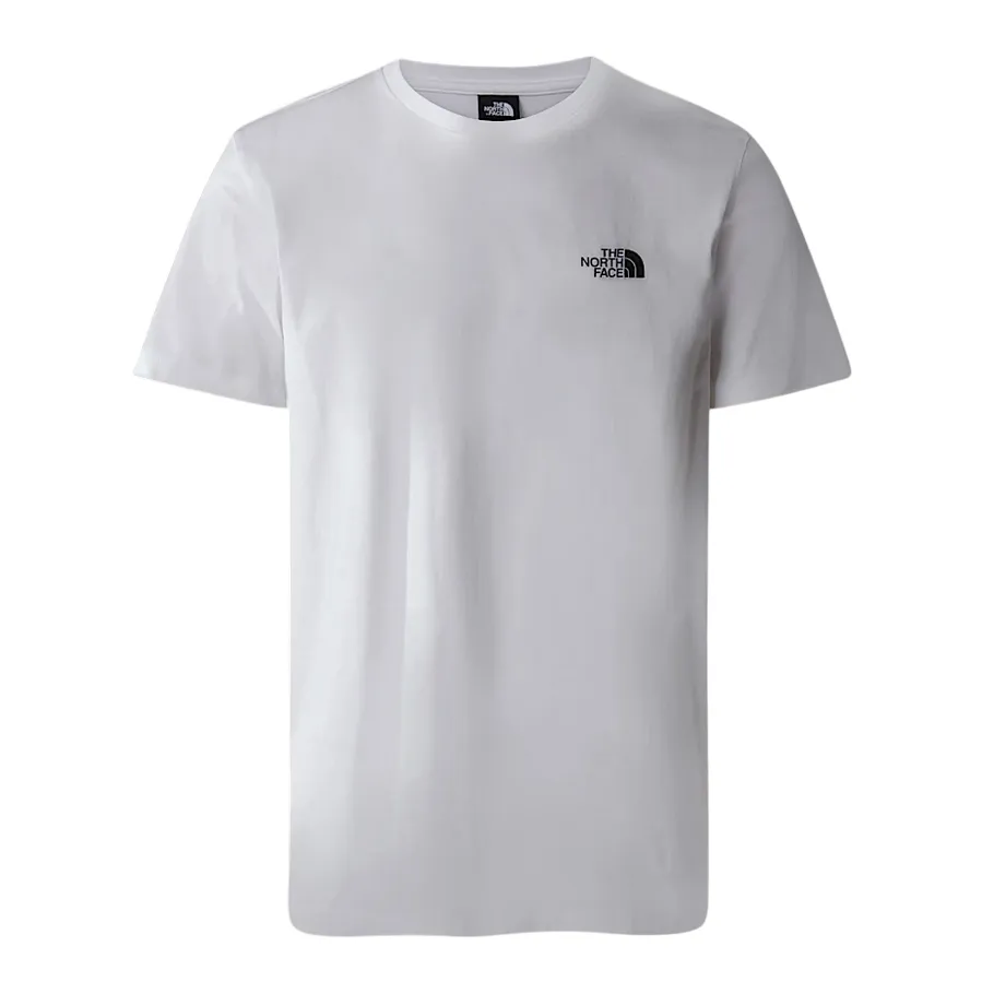 The North Face maglietta manica corta da uomo Simple Dome NF0A87NGFN4 bianco