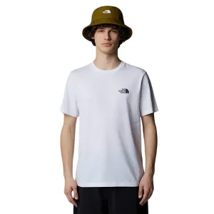 The North Face maglietta manica corta da uomo Simple Dome NF0A87NGFN4 bianco