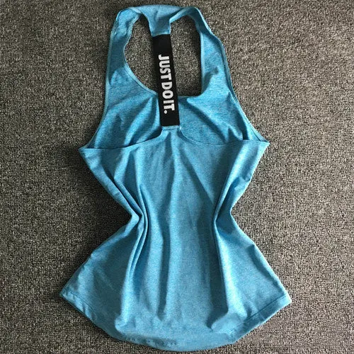Women Yoga Top Gym Sports Vest Sleeveless Shirts