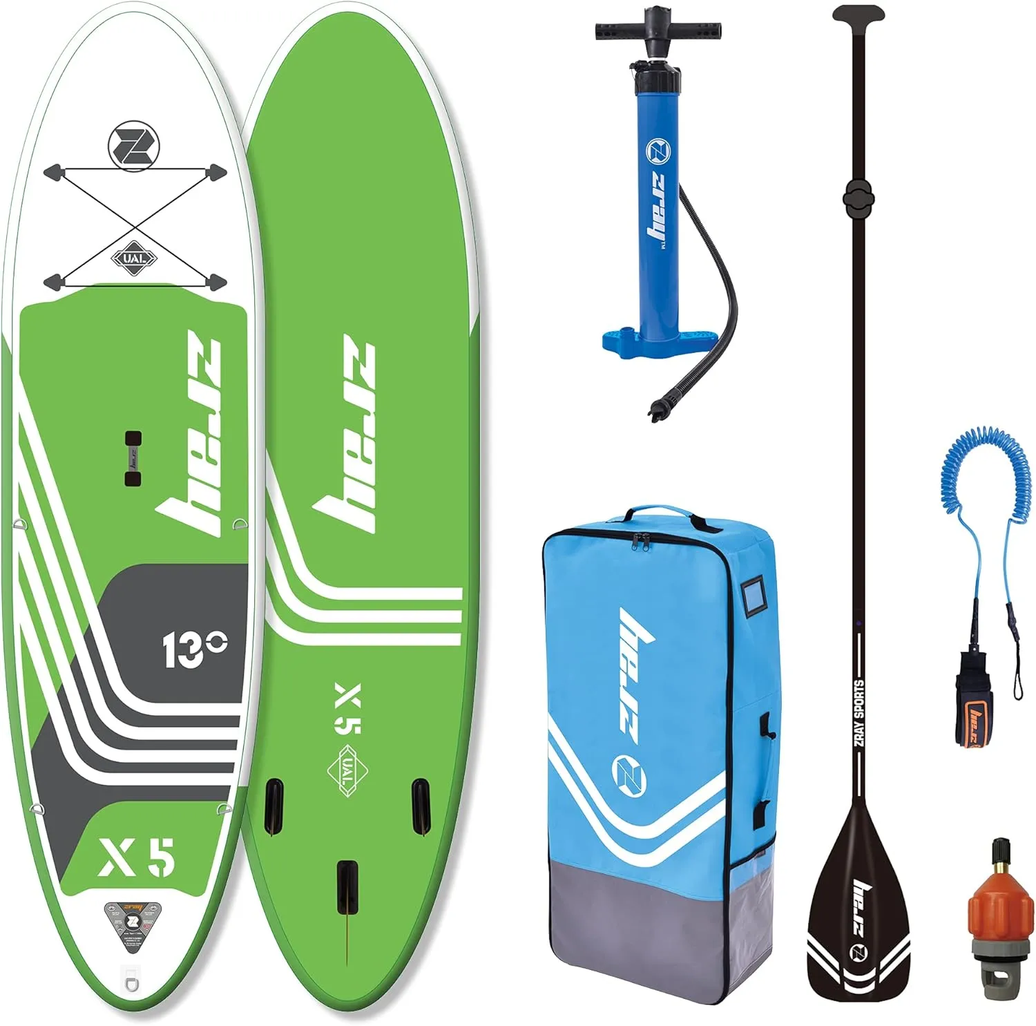 X5 SUP Board 13' Long 36" Wide. Most Stable SUP for Greater Balance and Stability. Can be Used with AquaJet Electric Remote Controlled Motor