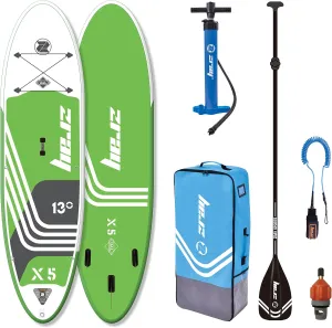 X5 SUP Board 13' Long 36" Wide. Most Stable SUP for Greater Balance and Stability. Can be Used with AquaJet Electric Remote Controlled Motor